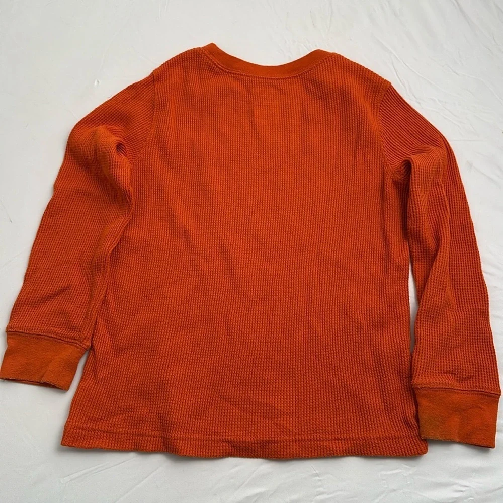 GAP orange waffle
